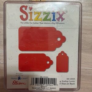 Ellison Sizzix Scallop Tag Combo 38-0994